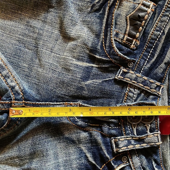 Red Rivet Jeans - Picture 7 of 7